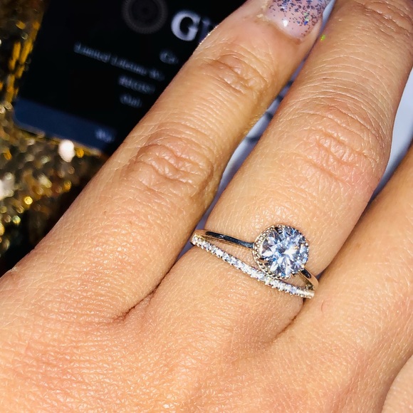 GRA Certified Diamond Engagement wedding promise ring WOW see video STUNNING VVS - Picture 6 of 7